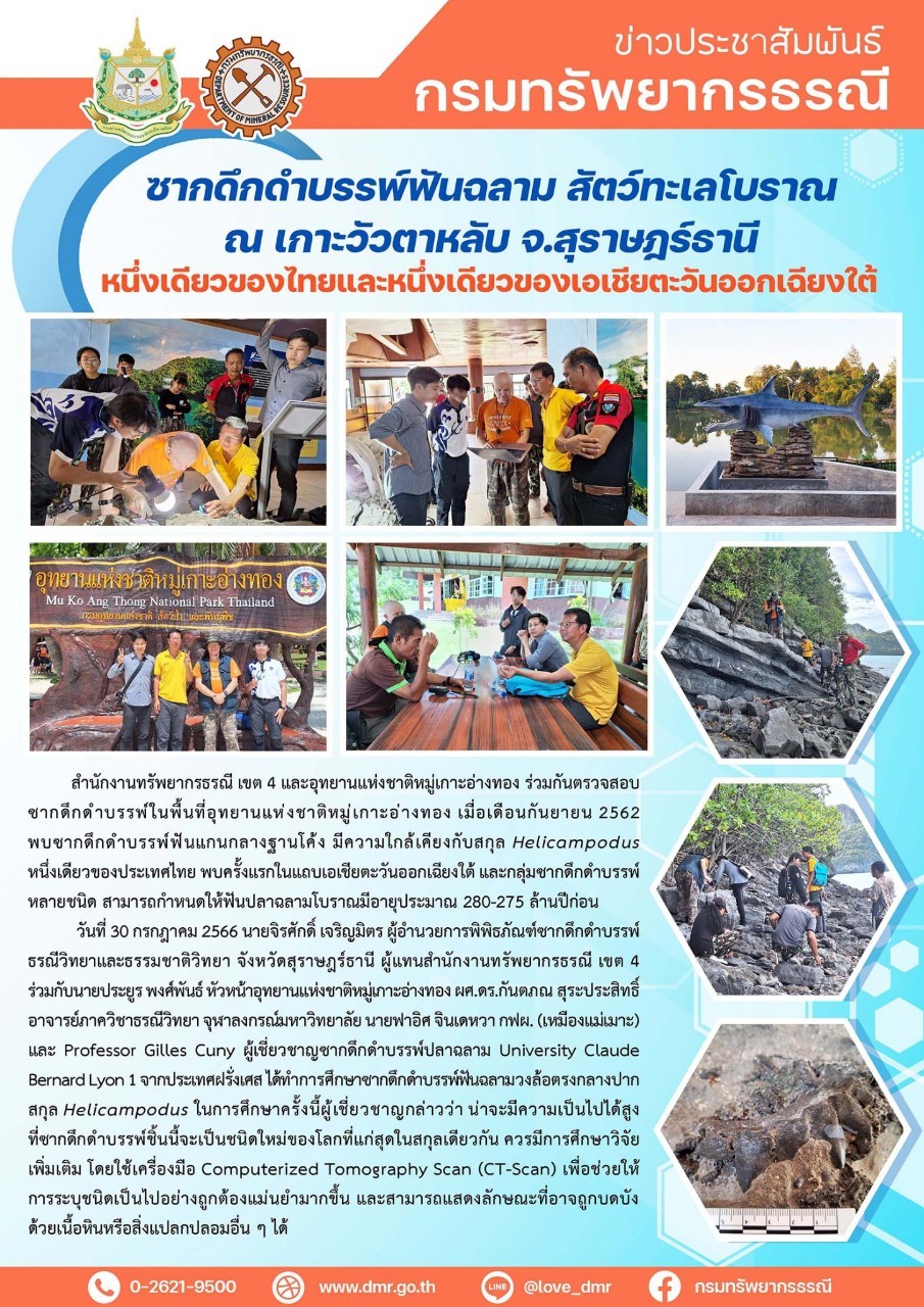 รูปภาพของกรมทรัพยากรธรณี