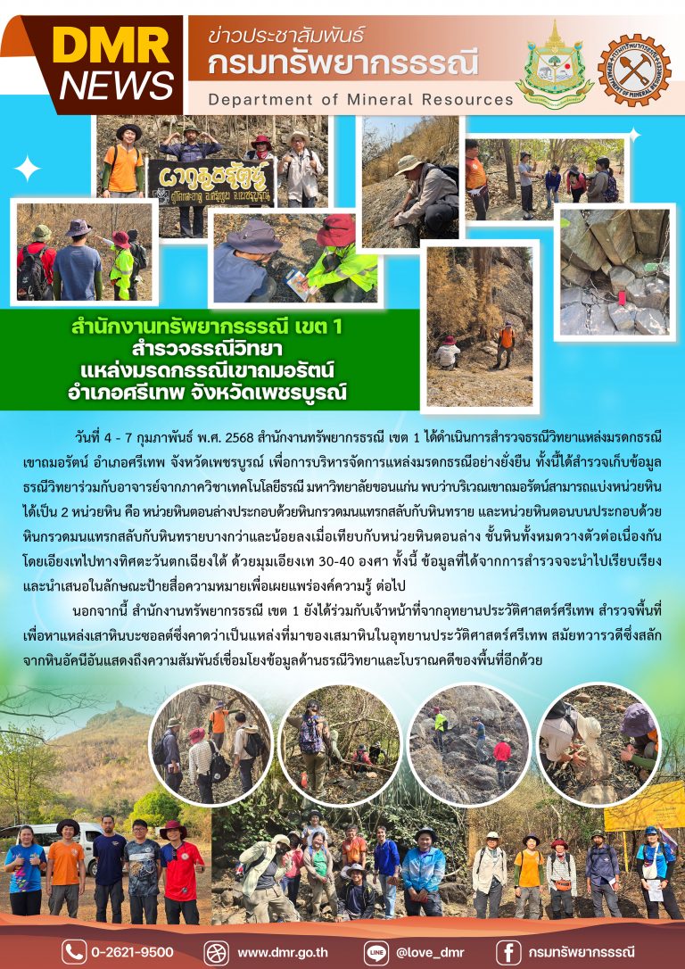 รูปภาพของกรมทรัพยากรธรณี