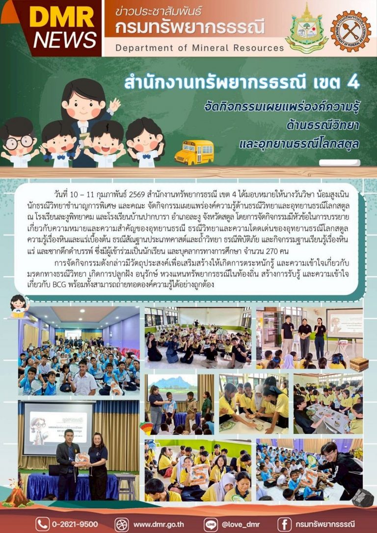 รูปภาพของกรมทรัพยากรธรณี