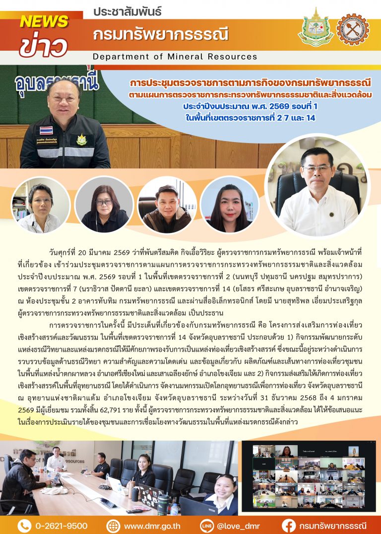 รูปภาพของกรมทรัพยากรธรณี