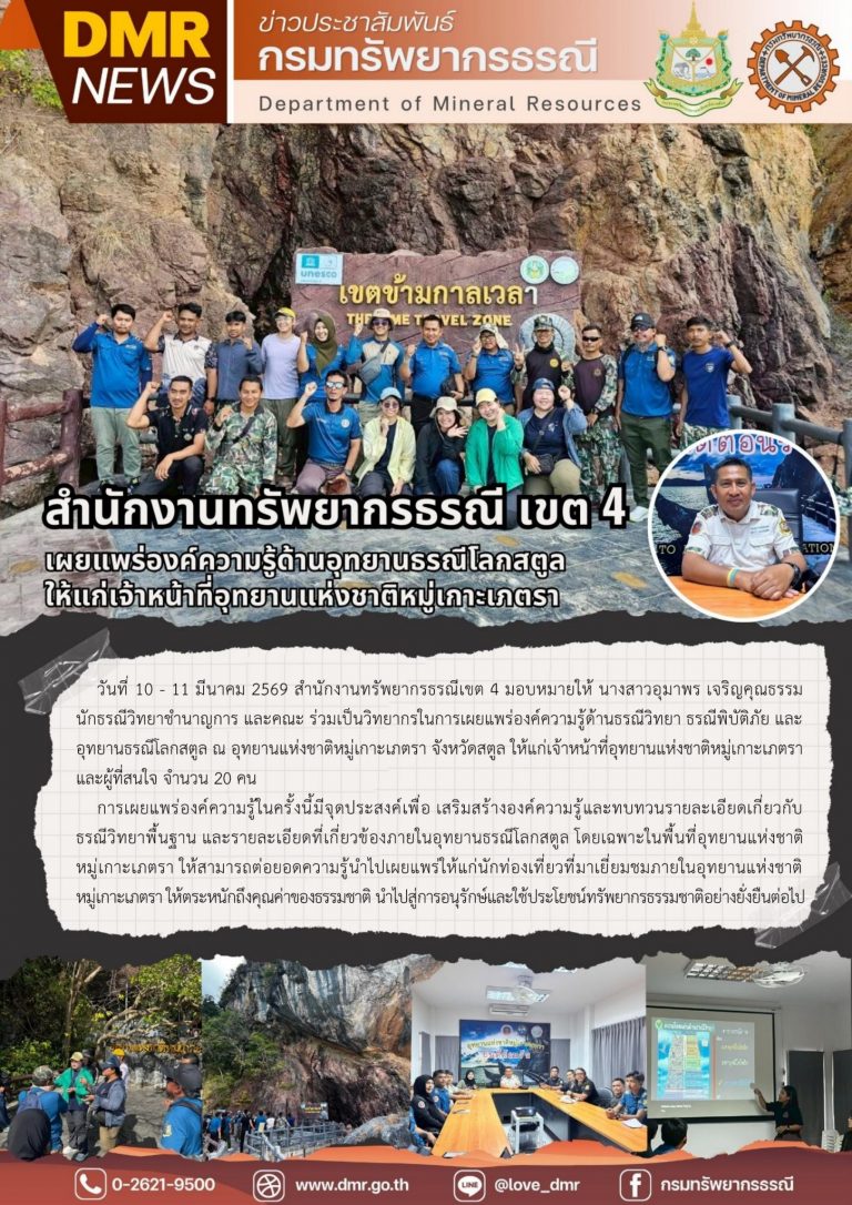 รูปภาพของกรมทรัพยากรธรณี